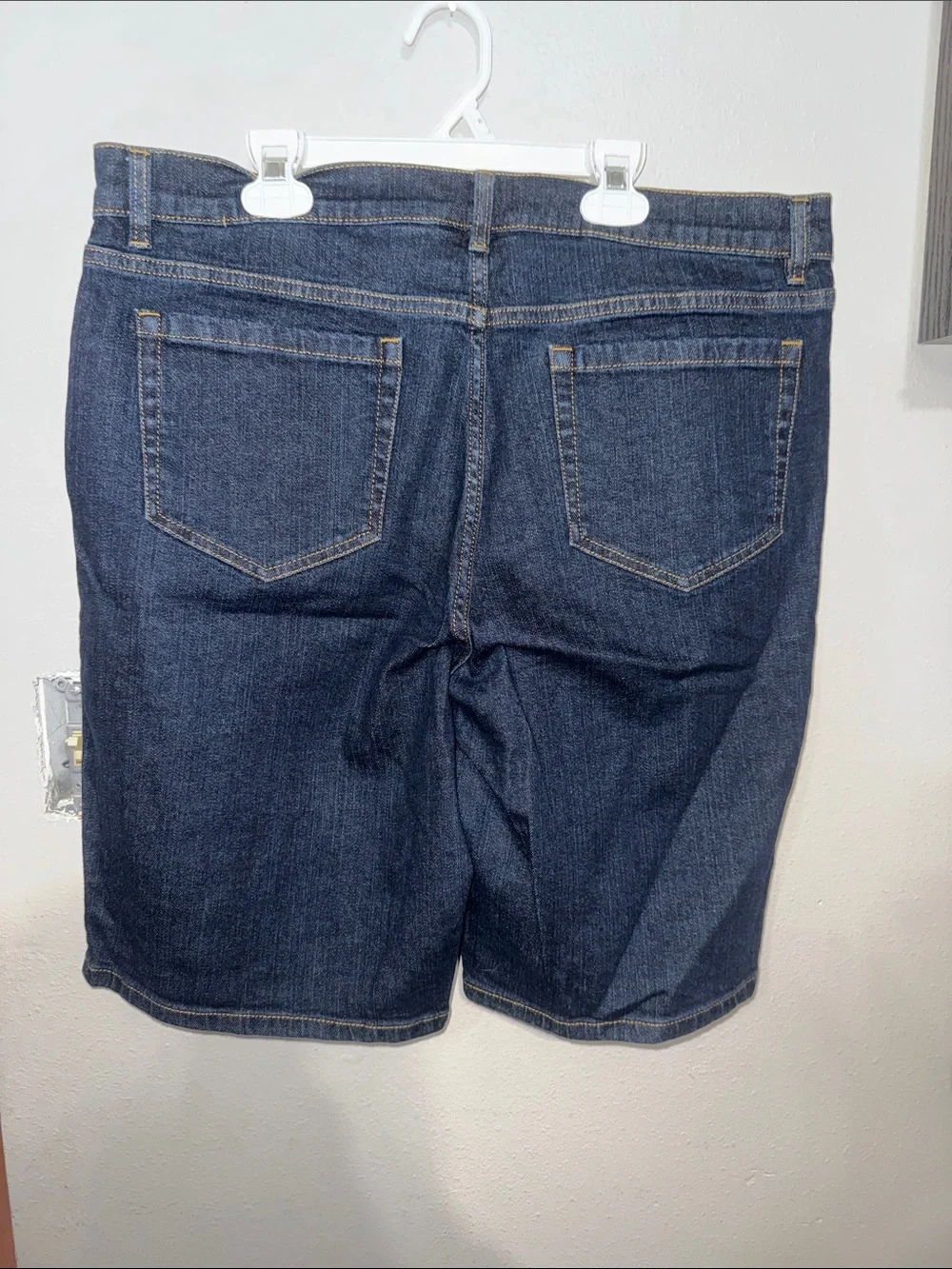 Women’s Dark Blue Denim Shorts